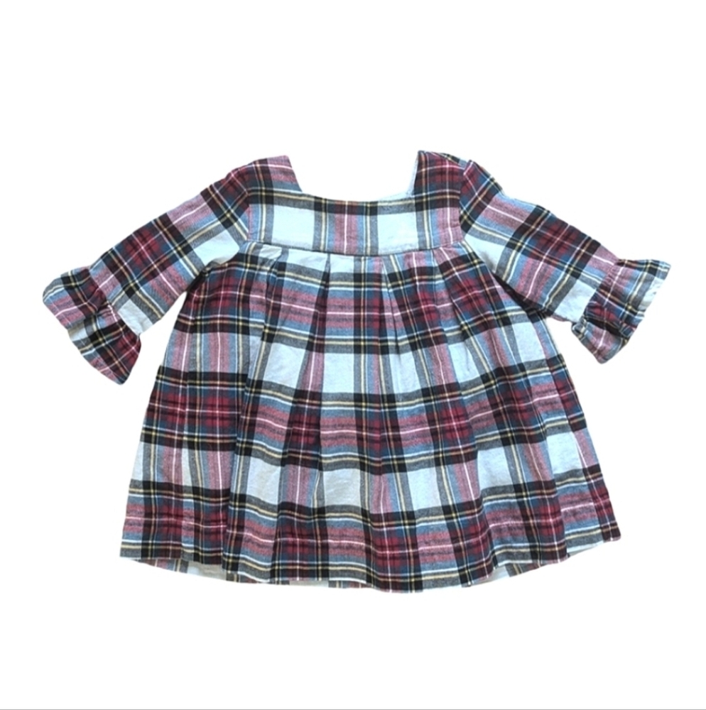 babyGAP Tartan Plaid Holiday Christmas Dress - Size 6-12M